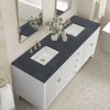 Myrrin 72" Double (Vanity Only Pricing) in Bright White